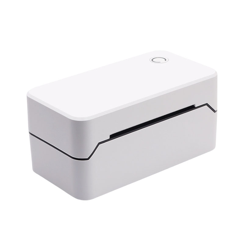 How does the durable structure of a barcode printer ensure stability under frequent use?